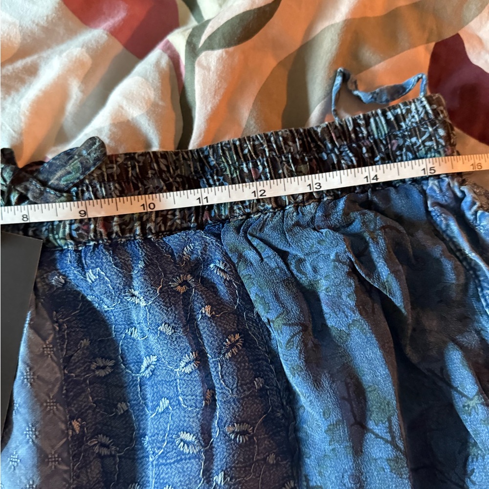 Young Threads Patchwork Blue Pants - Picture 4 of 5